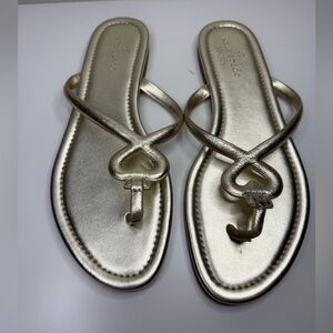 Kate Spade Pamala Sandal size 8 Gold